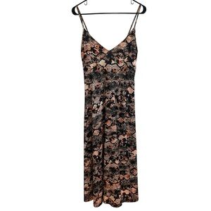 Temu Long Maxi V Neck Dress Size Medium
